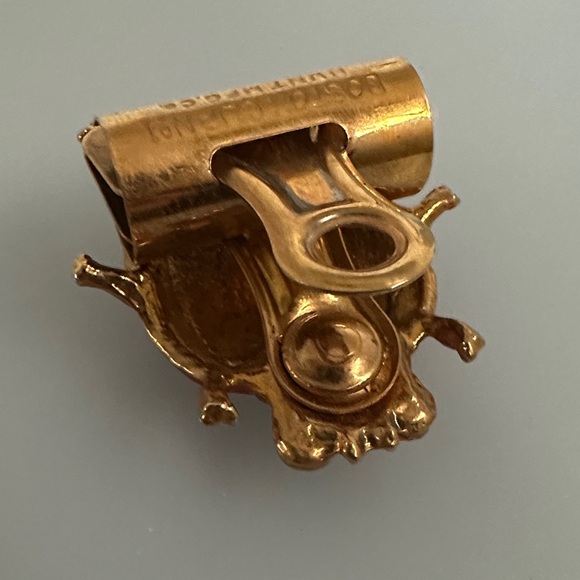 Red and Gold Ladybug Vintage Clip - Picture 9 of 10